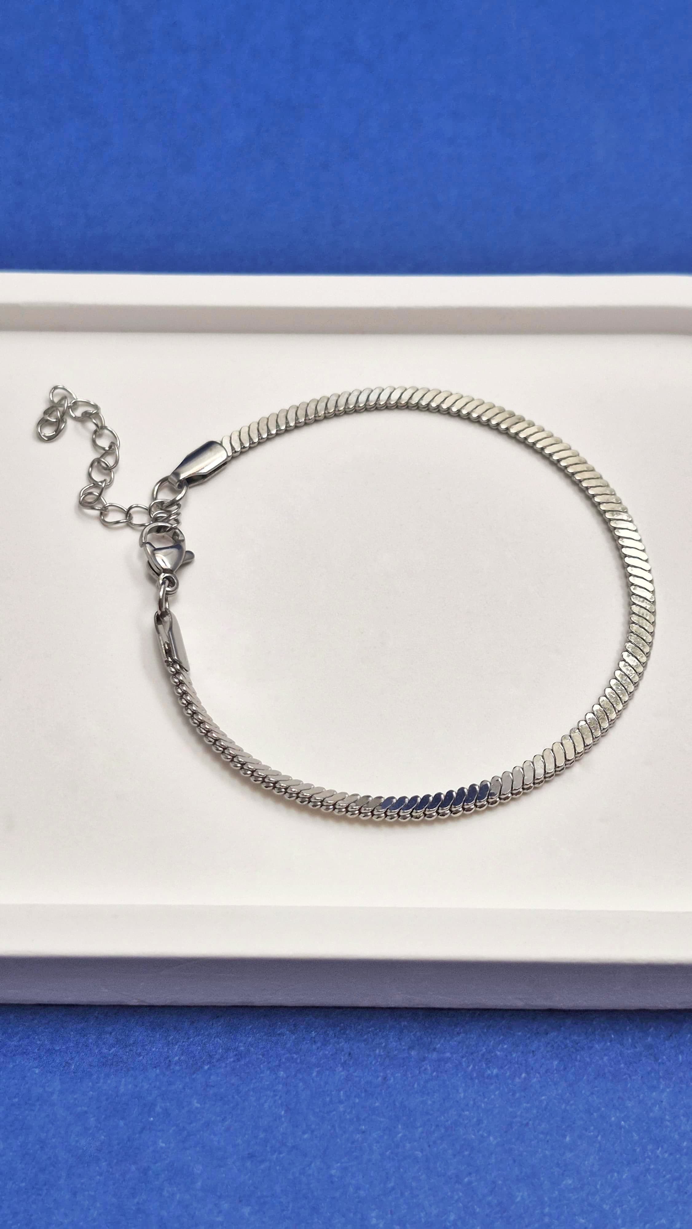 Bi-Takı | İtalyan Gümüş Bileklik