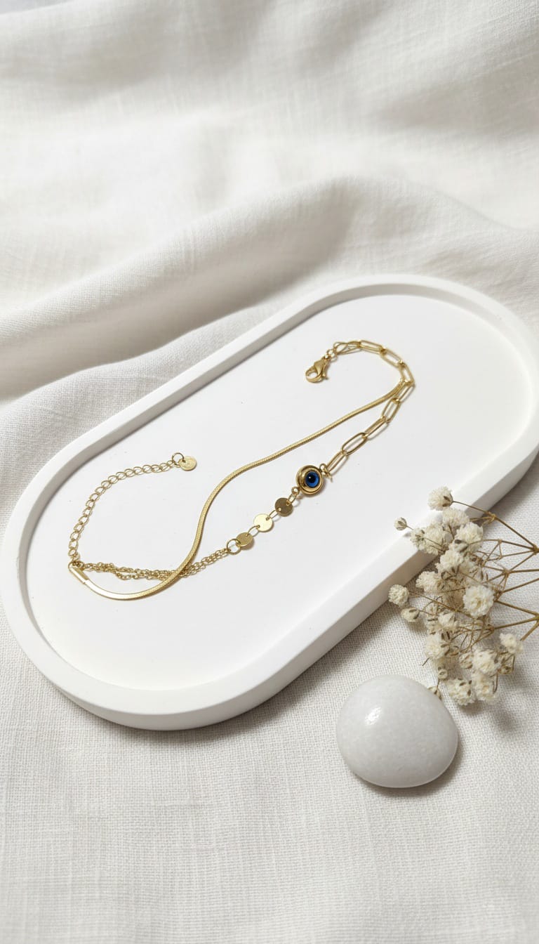 Bi-Takı | Nazar Boncuklu Kombin Bileklik