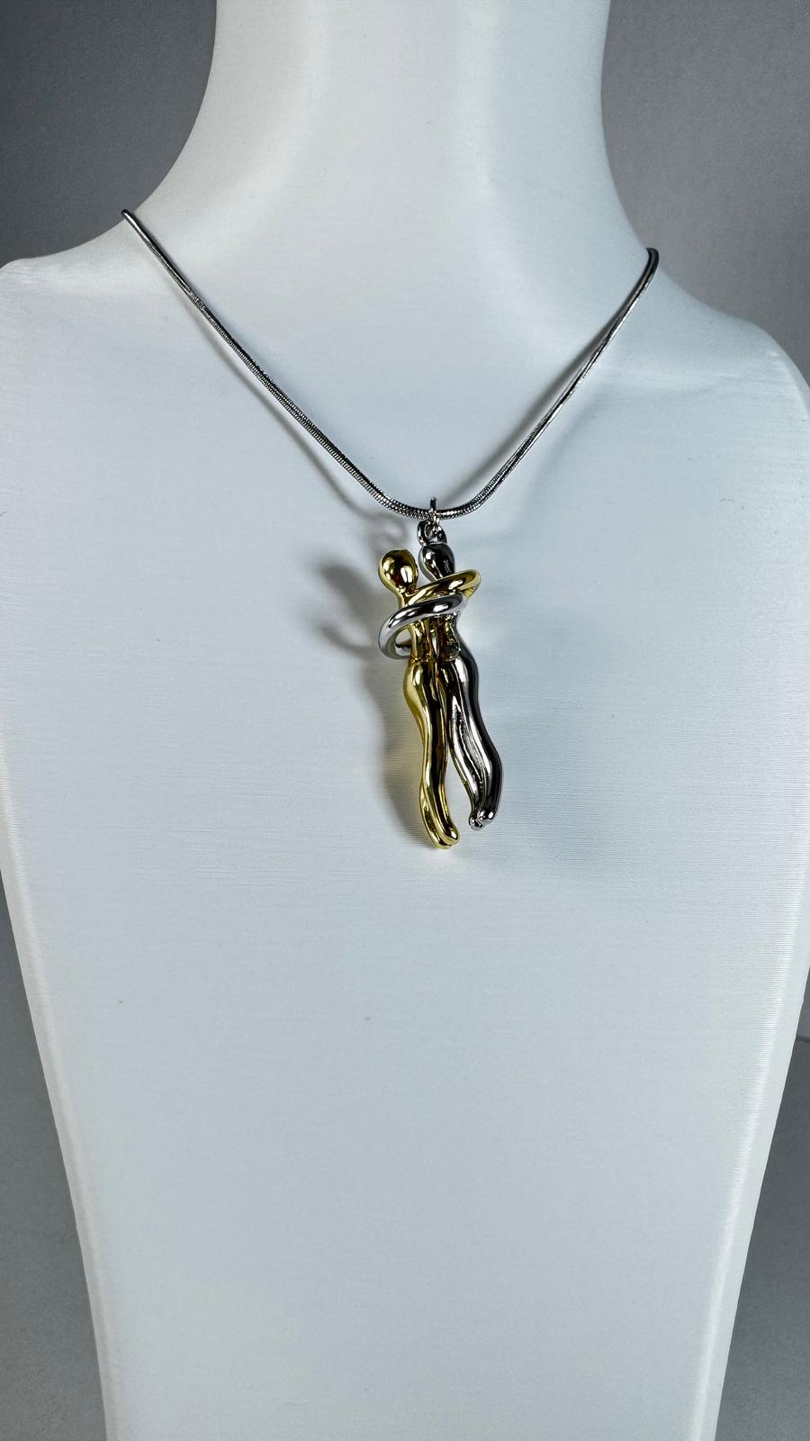 Bi-Takı | Aşkın Dansı Çelik Kolye