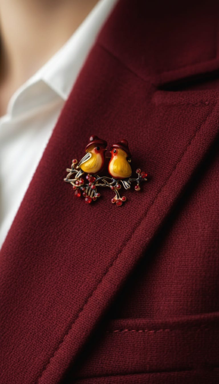 Bi-Takı | Kumru Çelik Broş