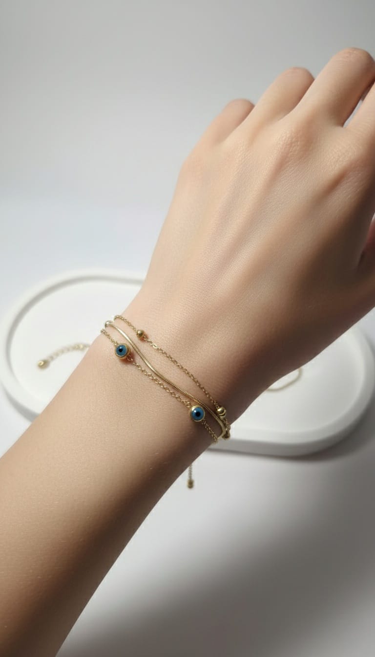 Bi-Takı | Nazara Karşı Çelik Bileklik