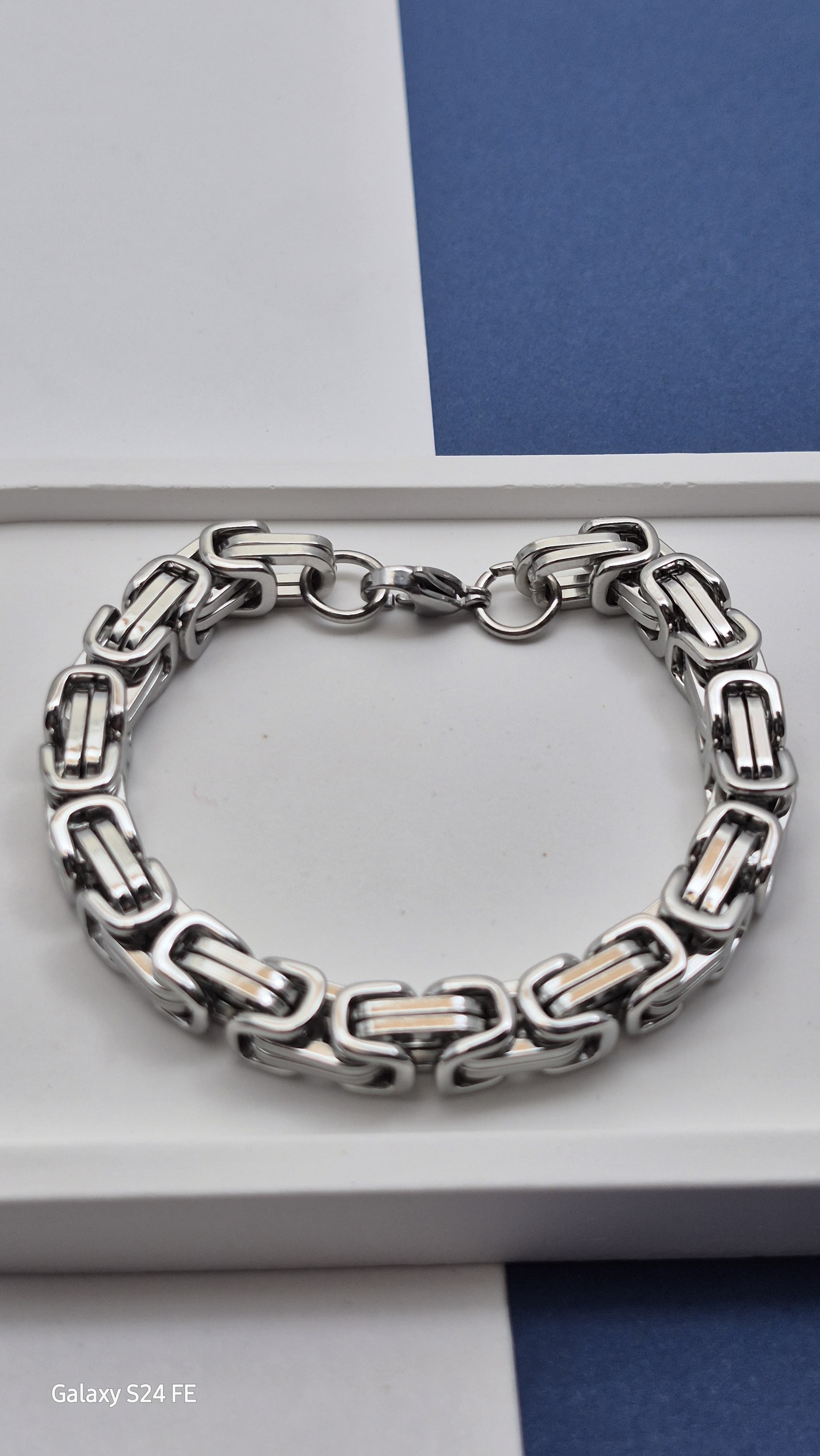 Bi-Takı | Premium Çelik Erkek Zincir Bileklik