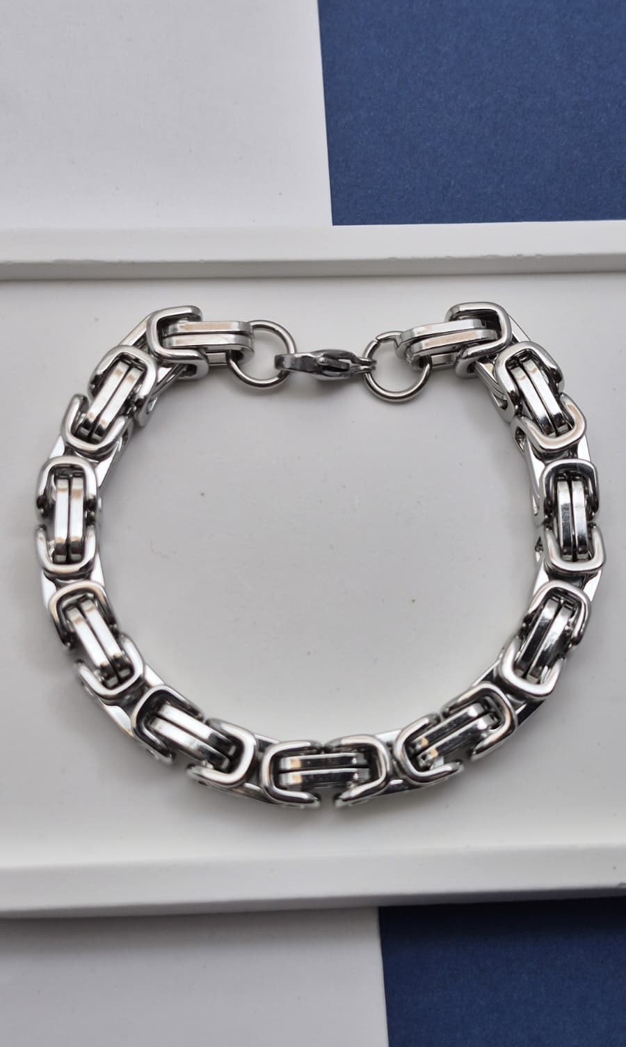 Bi-Takı | Premium Çelik Erkek Zincir Bileklik